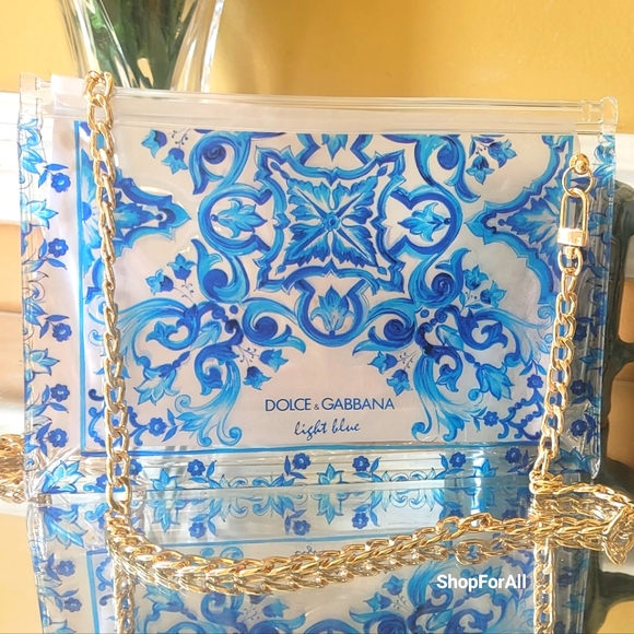 Dolce and Gabbana light blue 🔵 pouch - Picture 1 of 8